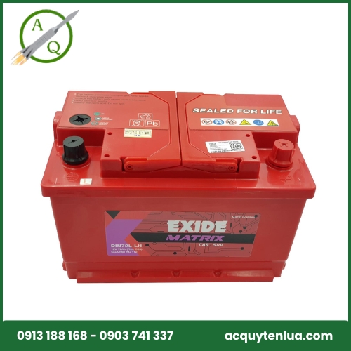 Thay bình ắc quy xe Hyundai Santafe máy xăng