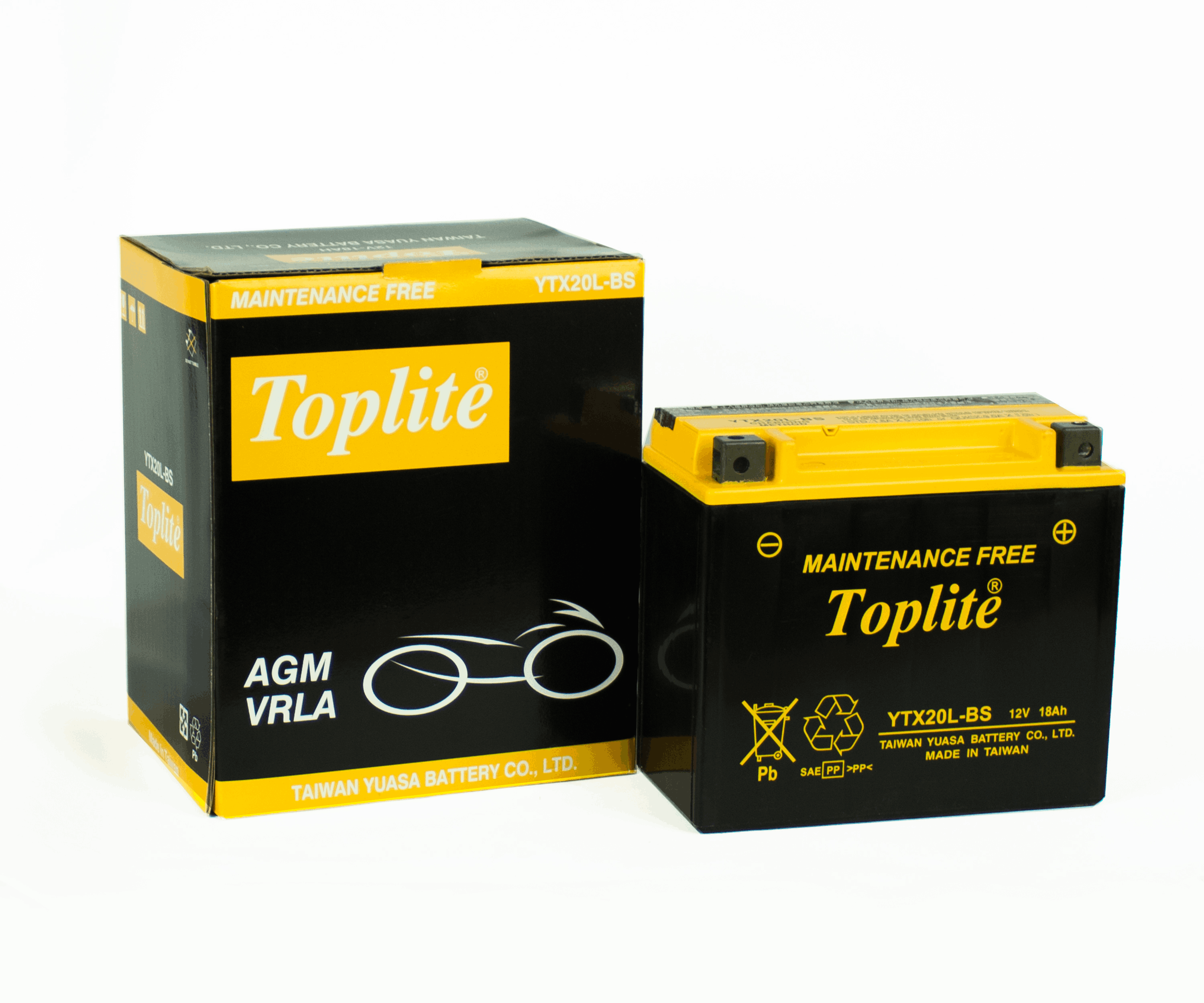 TOPLINE - YTX20L-BS