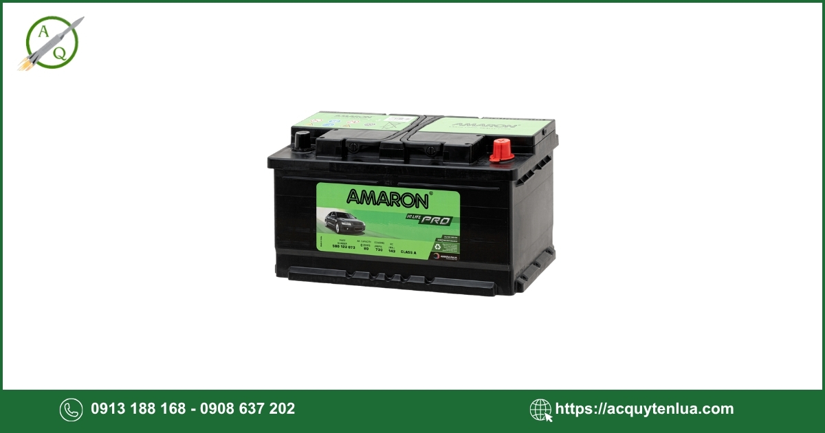 Bình ắc quy AMARON PRO - DIN 80