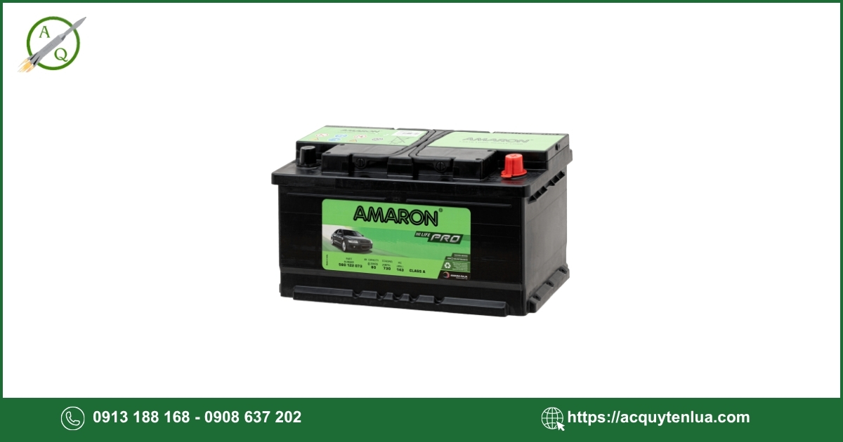 Bình ắc quy AMARON PRO - DIN 80