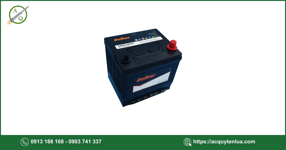 Bình ắc quy DELKOR - 100D26L