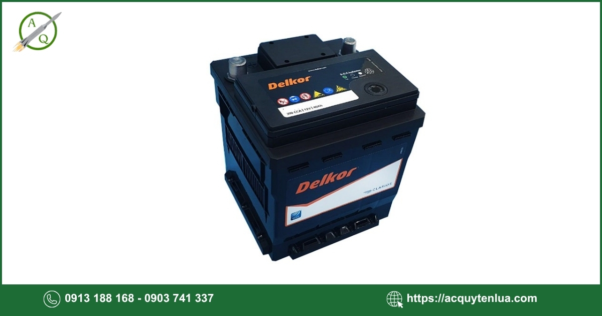 Bình ắc quy DELKOR - 55066 ( DIN 50 )