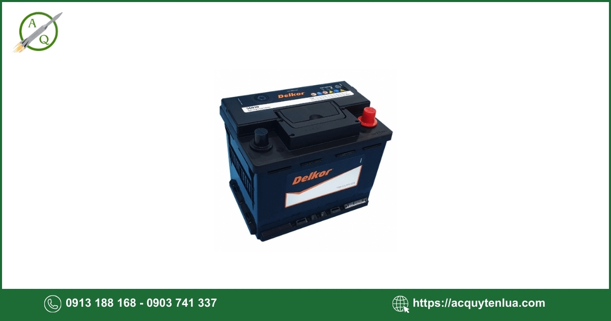 Bình ắc quy DELKOR - 56090 ( DIN 60 )