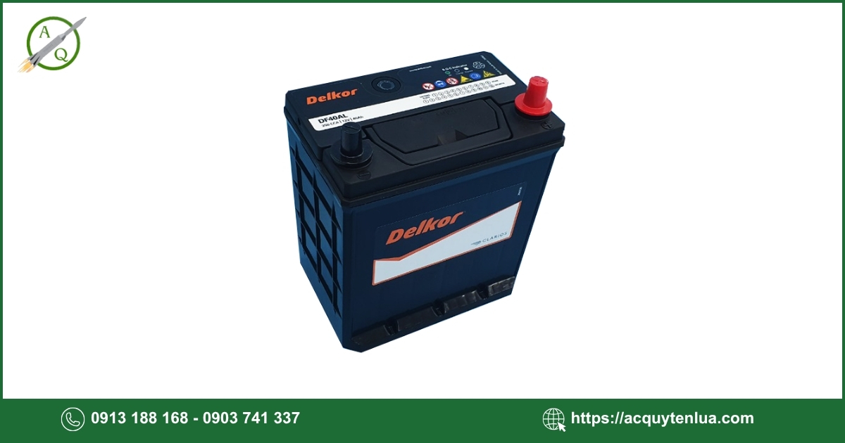 Bình ắc quy DELKOR - DF40AL