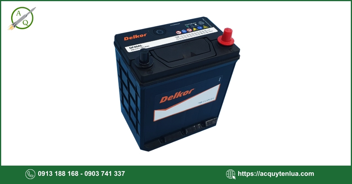 Bình ắc quy DELKOR DF40AL