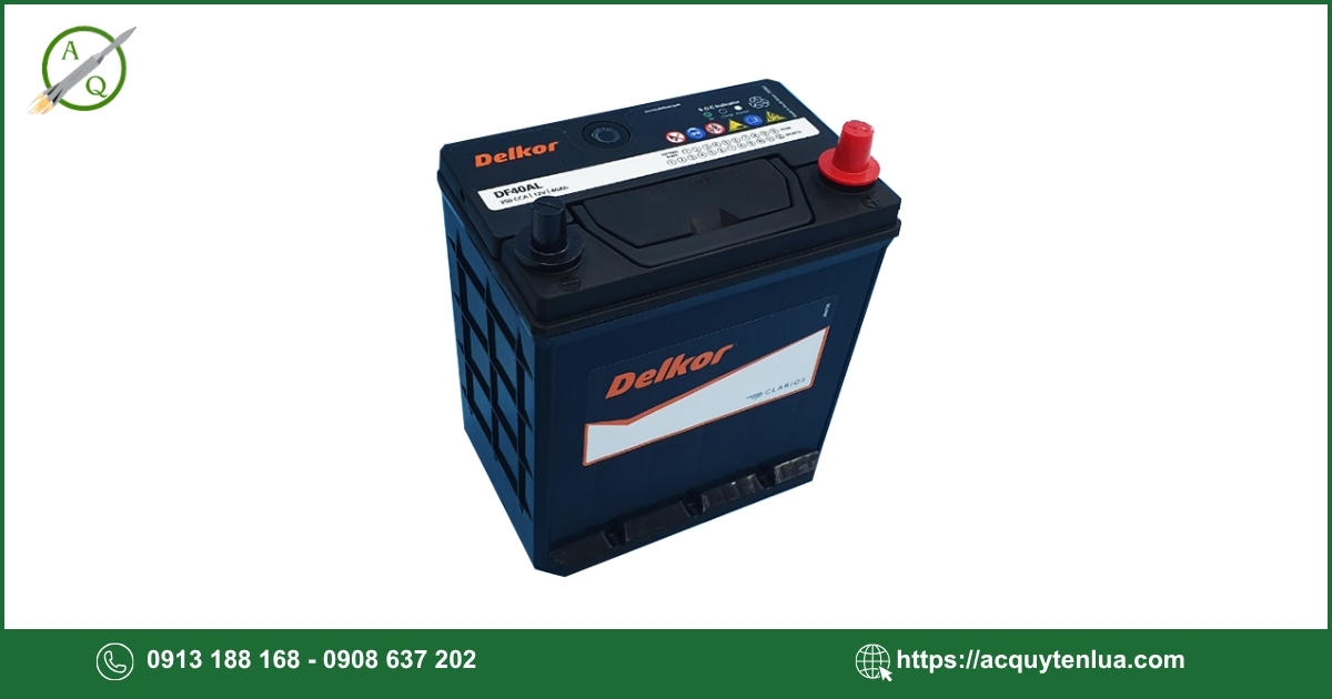 Bình ắc quy DELKOR - DF40AL