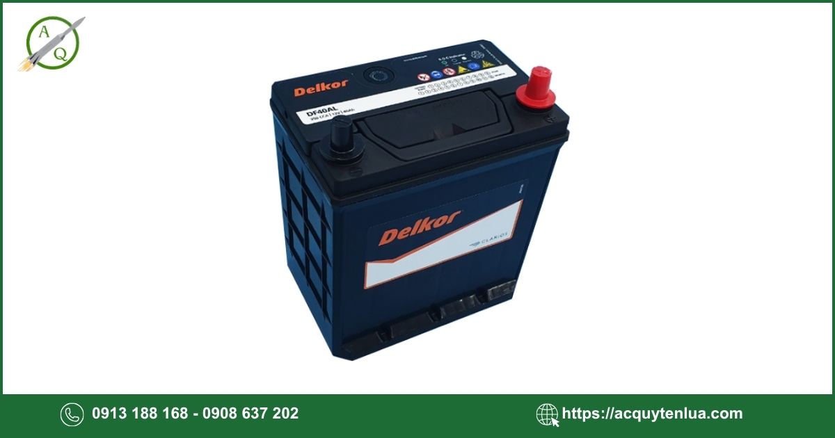 Bình ắc quy DELKOR DF40AL