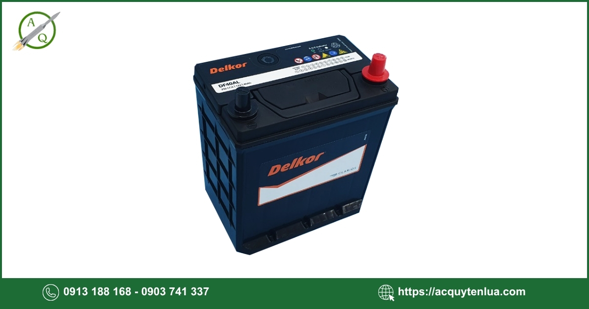 Bình ắc quy DELKOR - DF40AL