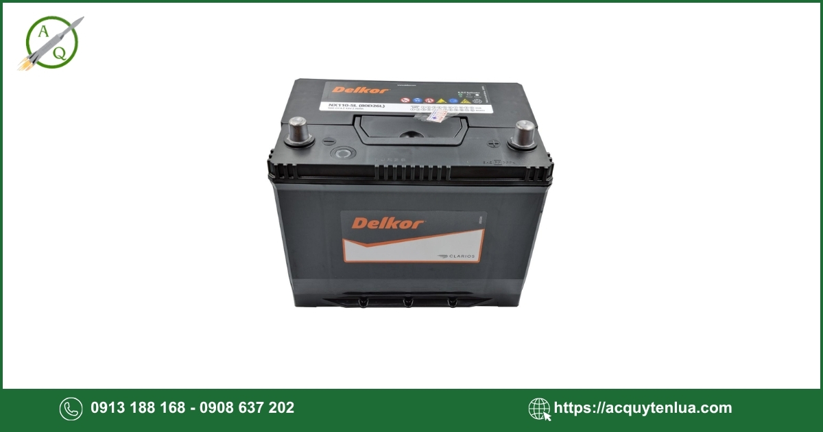 Bình ắc quy DELKOR NX110-5L
