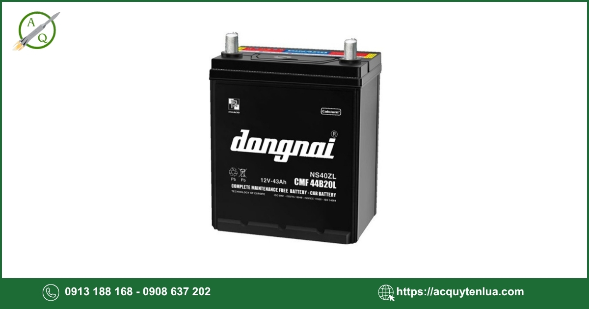 Bình ắc quy ĐỒNG NAI CMF 44B20L