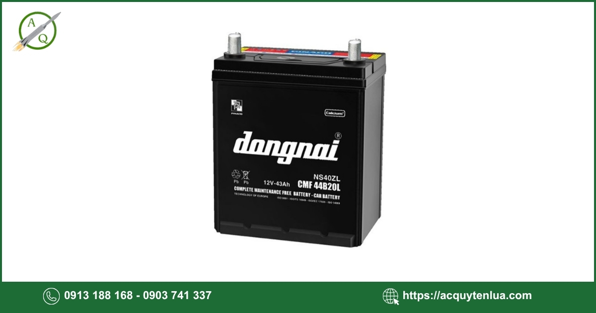 Bình ắc quy ĐỒNG NAI CMF 44B20L