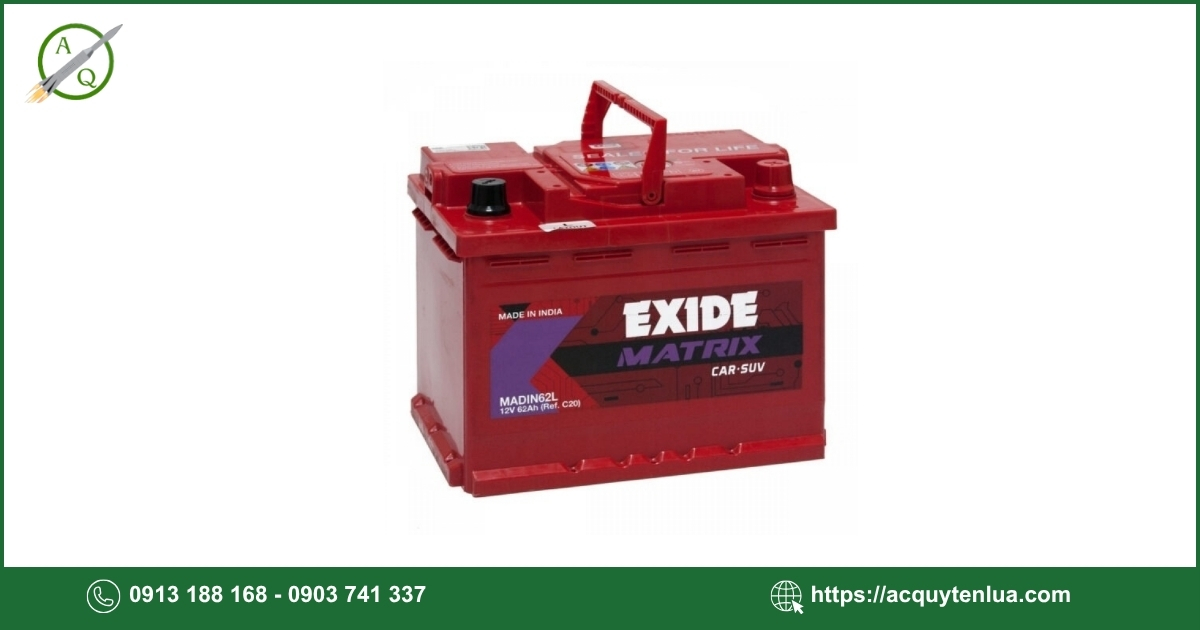 Bình ắc quy EXIDE - DIN 62