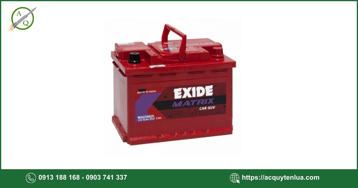 Bình ắc quy EXIDE - DIN 62