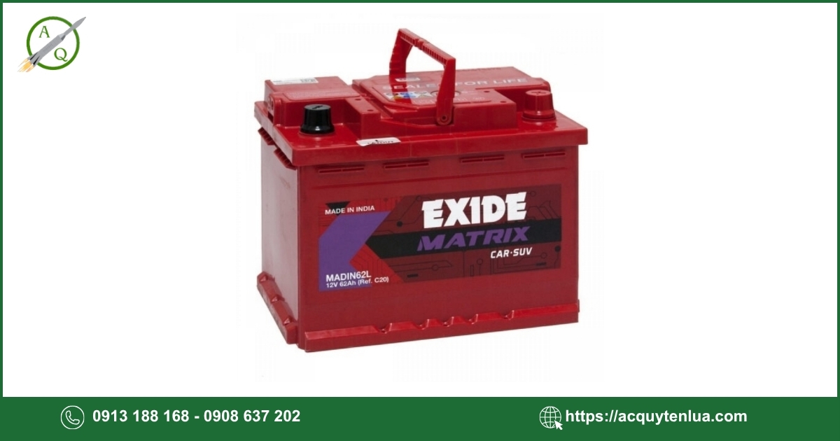 Bình ắc quy EXIDE - DIN 62
