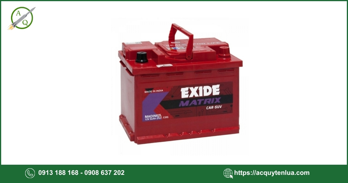 Bình ắc quy EXIDE - DIN 62