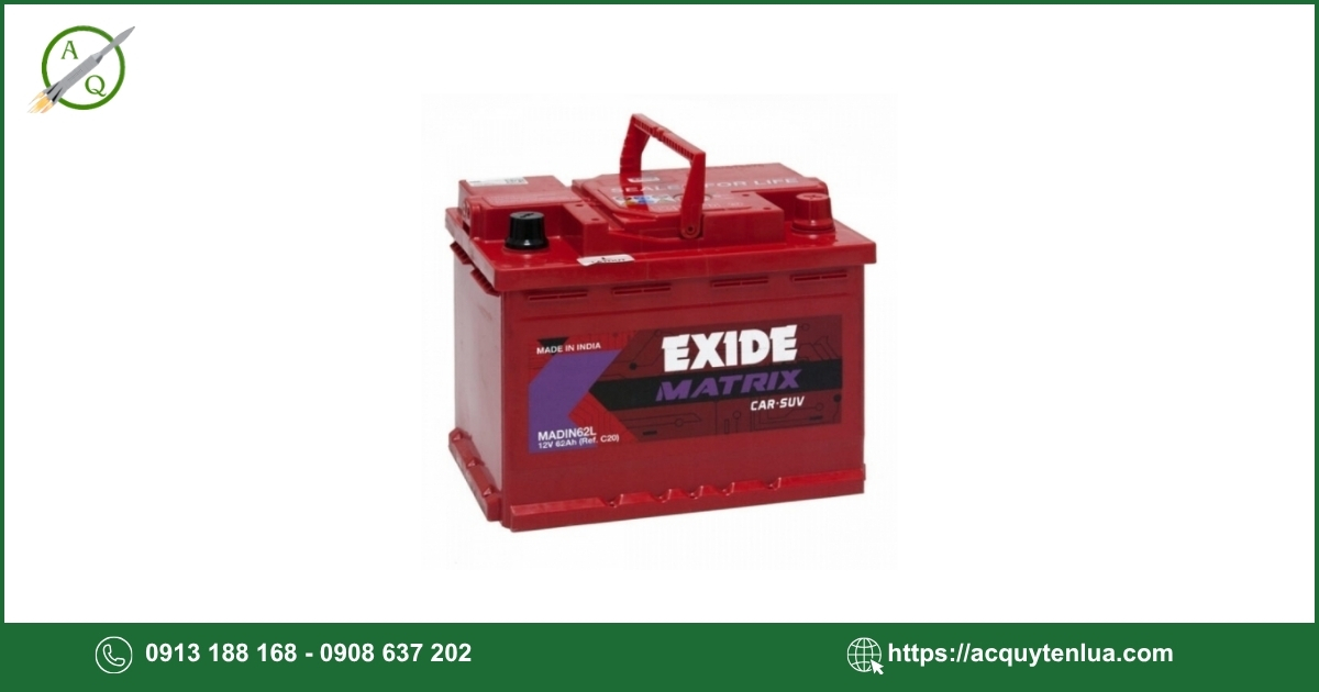 Bình ắc quy EXIDE - DIN 62