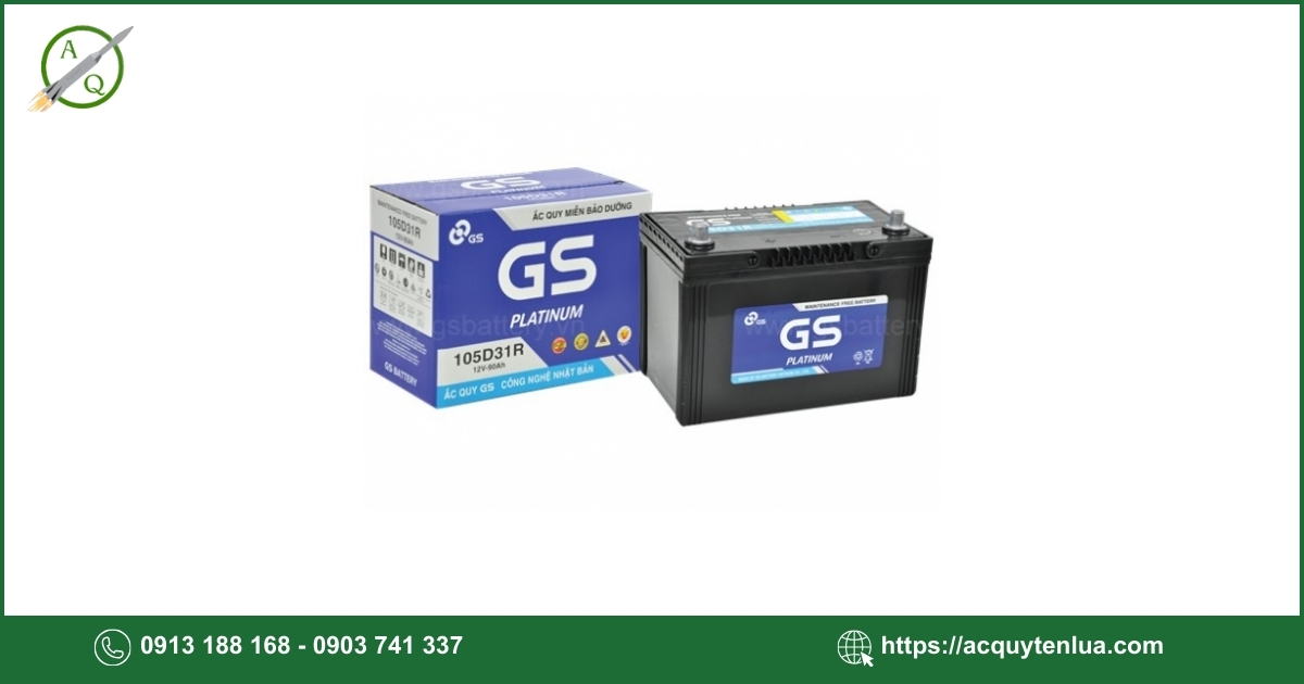 Bình ắc quy GS - MF 105D31L/R