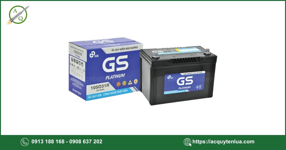 Bình ắc quy GS - MF 105D31L/R