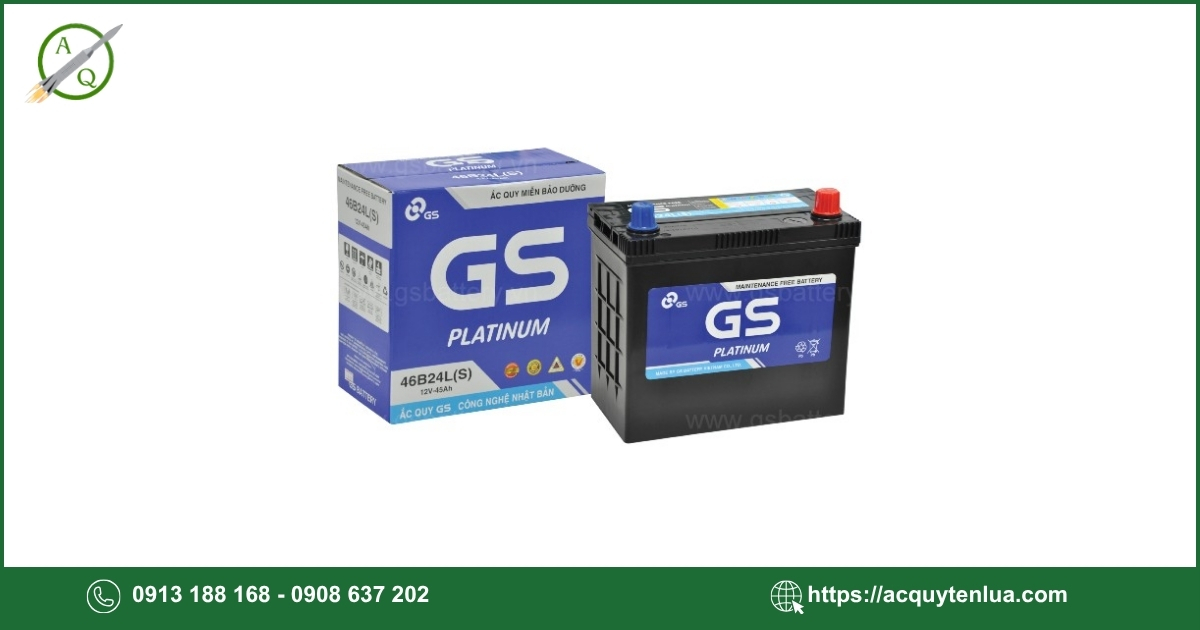 Bình ắc quy GS - MF 46B24L