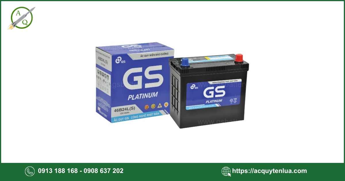 Bình ắc quy GS - MF 46B24L