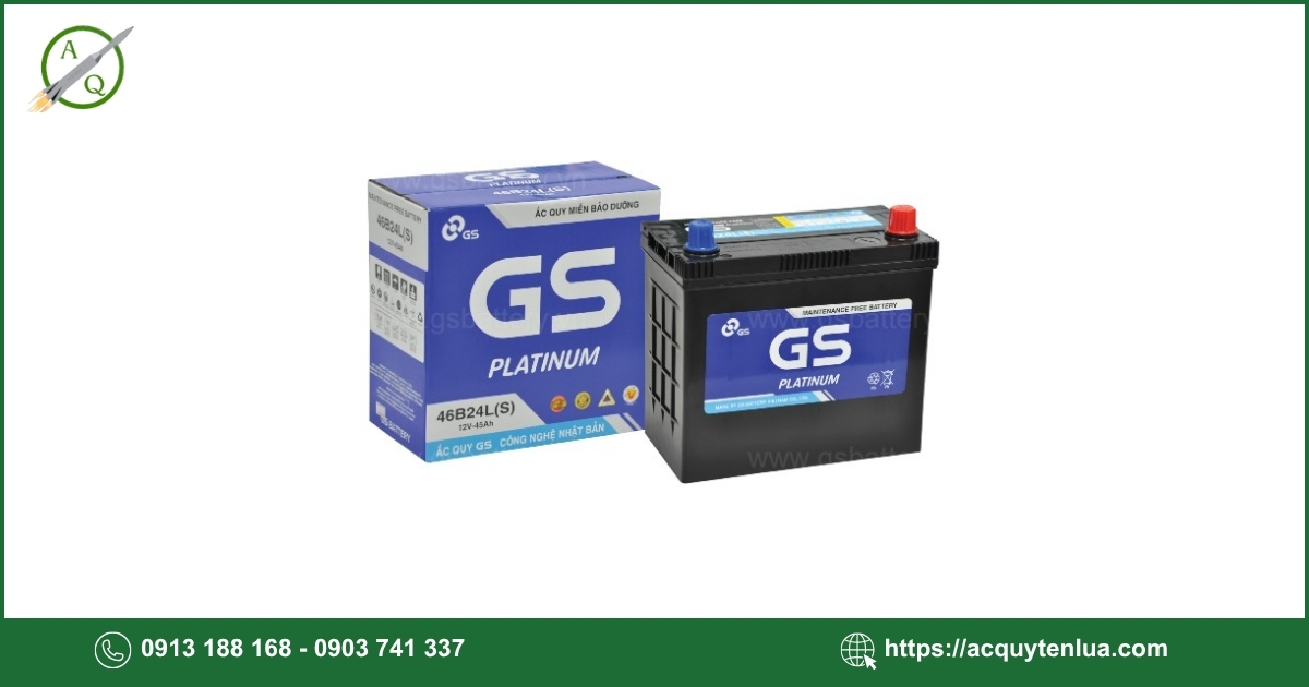 Bình ắc quy GS - MF 46B24L