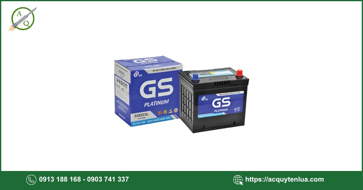 Bình ắc quy GS - MF 55D23