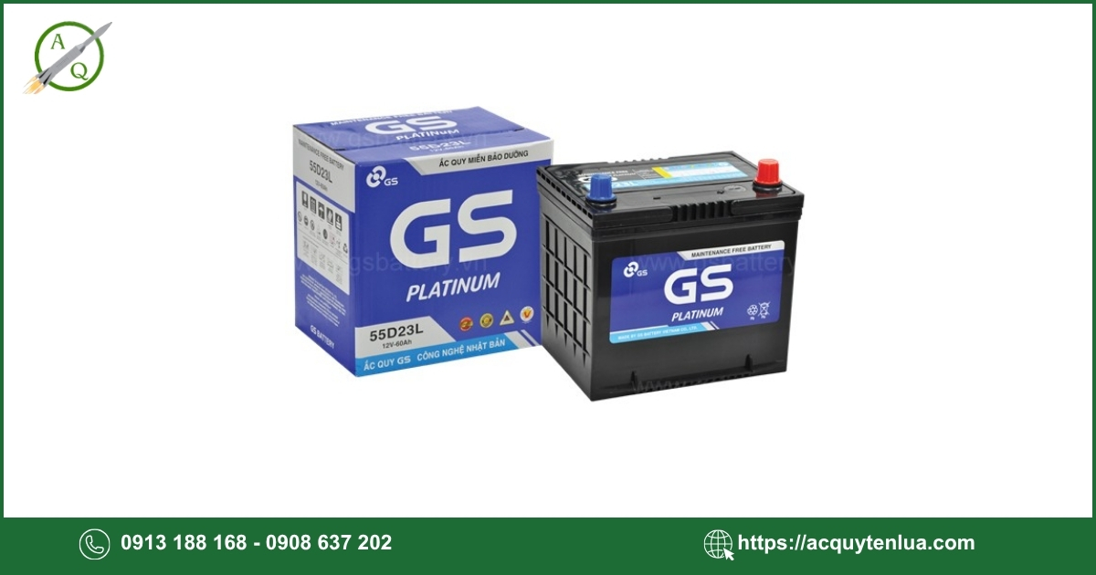 Bình ắc quy GS - MF 55D23