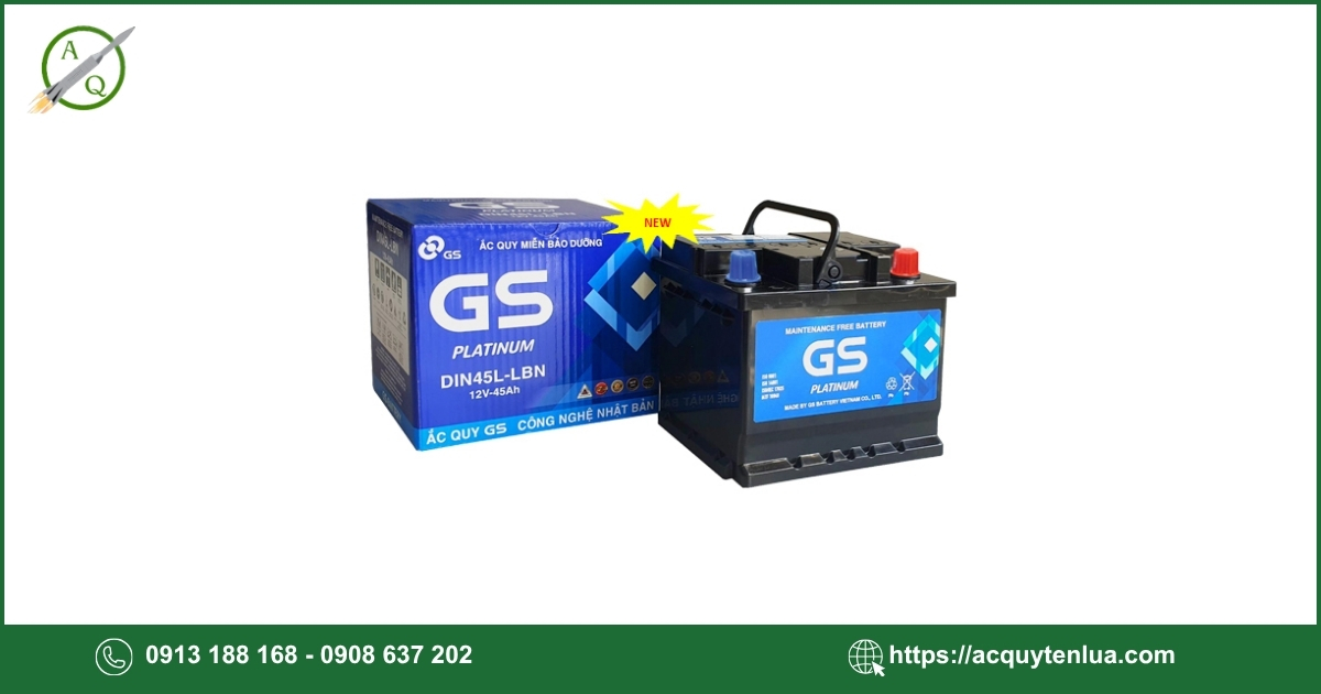 Bình ắc quy GS - MF DIN 45