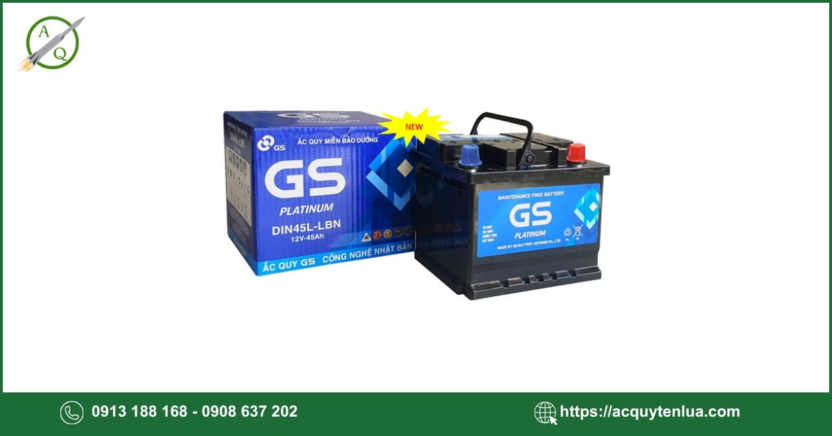 Bình ắc quy GS - MF DIN 45