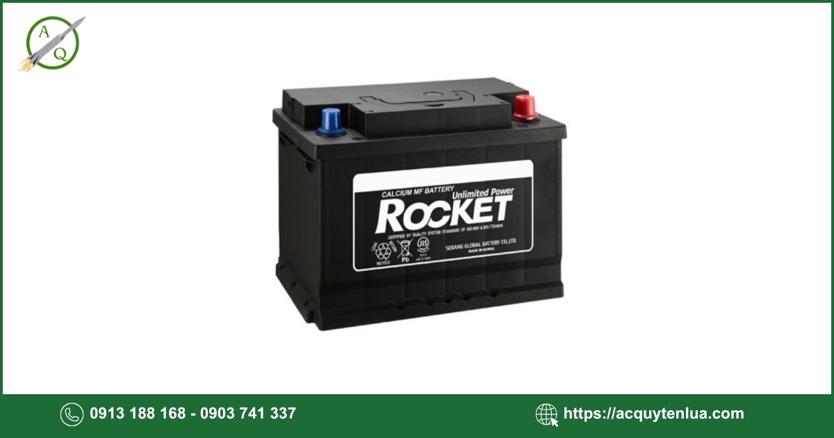 Bình ắc quy ROCKET - 44B19L