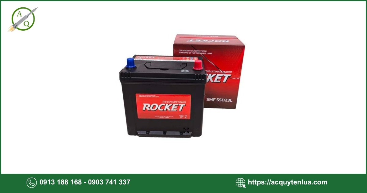 Bình ắc quy ROCKET - 55D23L