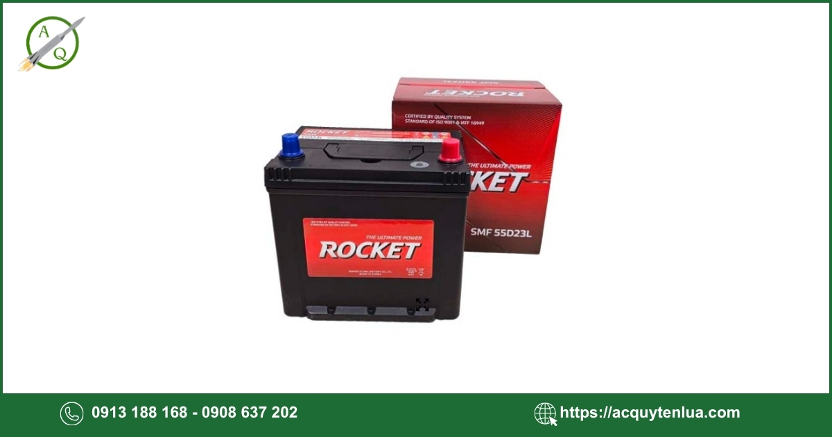 Bình ắc quy ROCKET - 55D23L