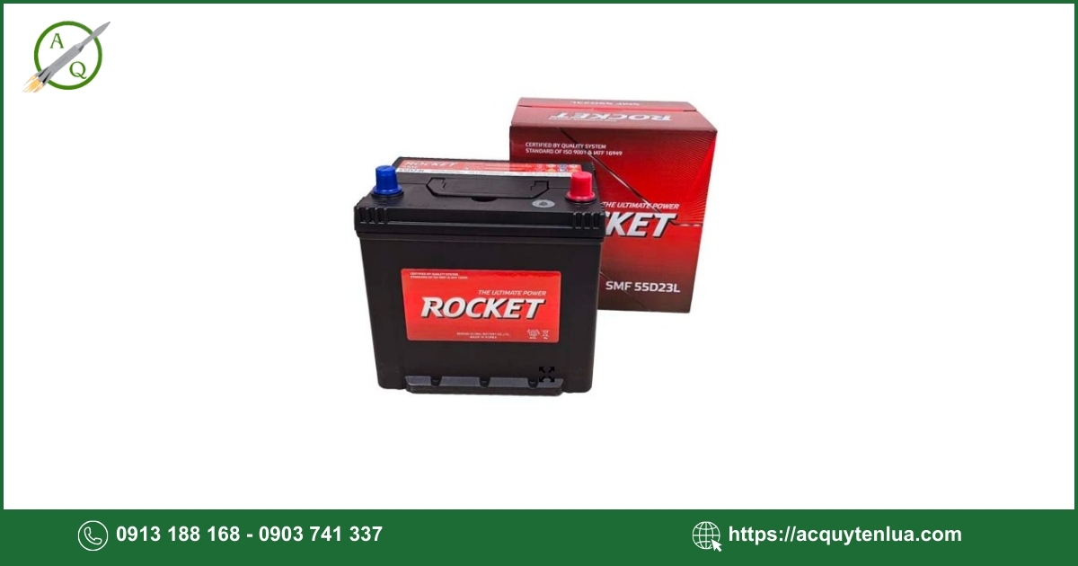 Bình ắc quy ROCKET - 55D23L