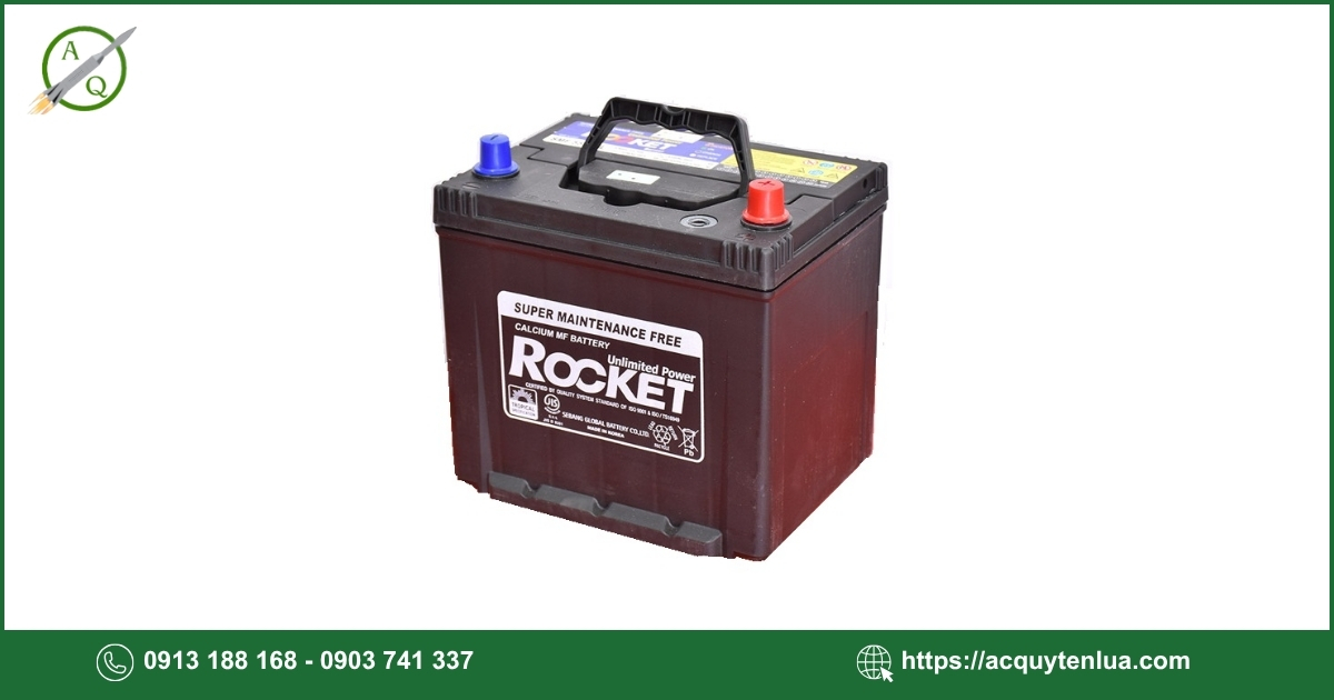 Bình ắc quy ROCKET - 56219 (DIN 62)