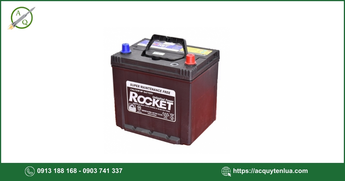 Bình ắc quy ROCKET - 56219 (DIN 62)