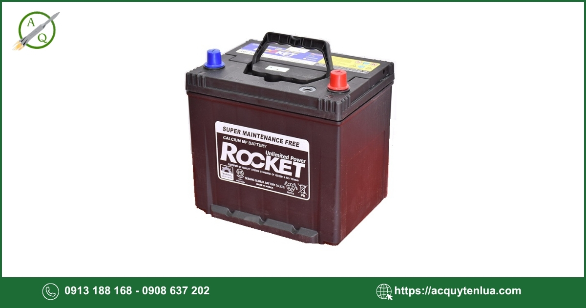 Bình ắc quy ROCKET - 56219 (DIN 62)