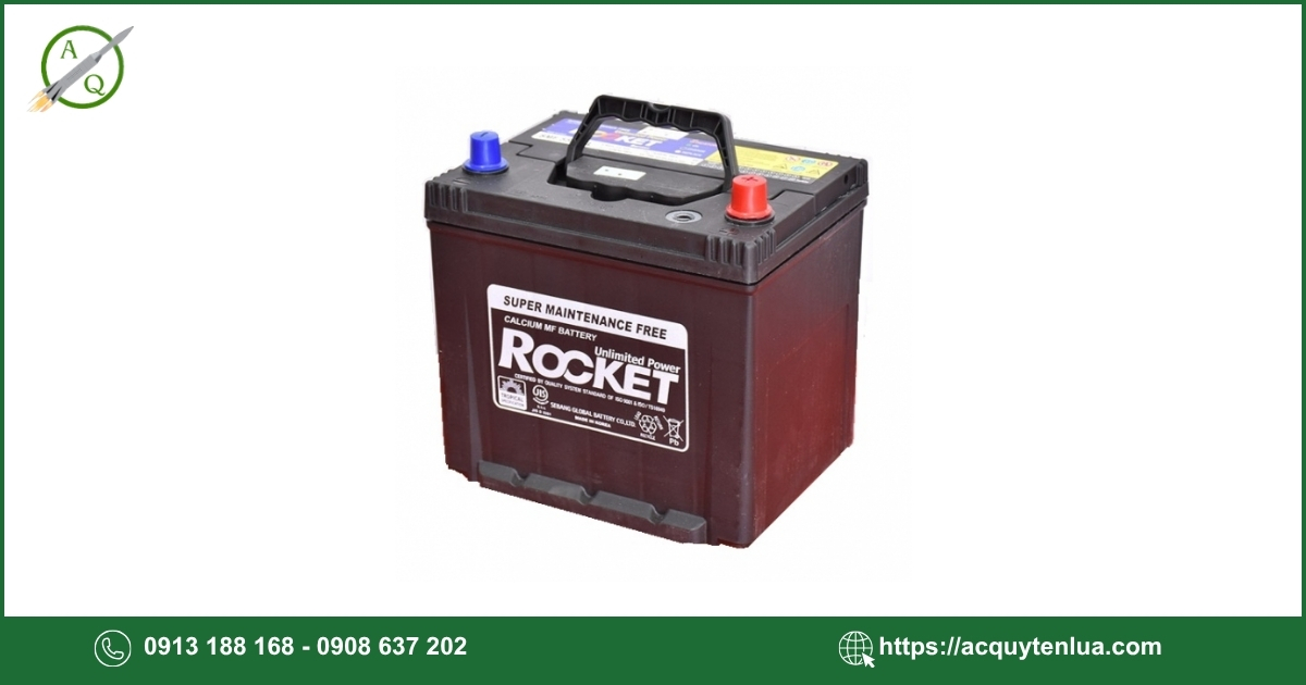 Bình ắc quy ROCKET - 56219 (DIN 62)