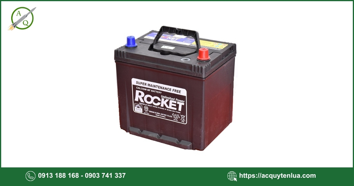 Bình ắc quy ROCKET - 56219 (DIN 62)