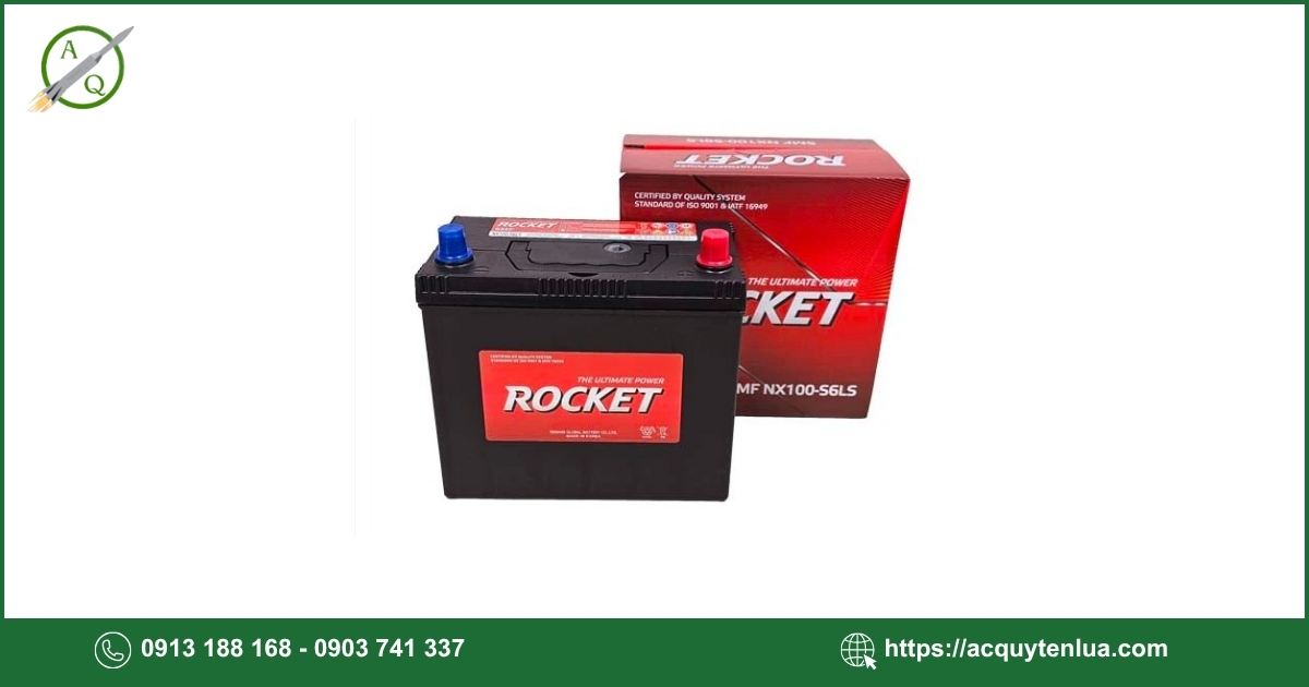 Bình ắc quy ROCKET NX100-S6LS