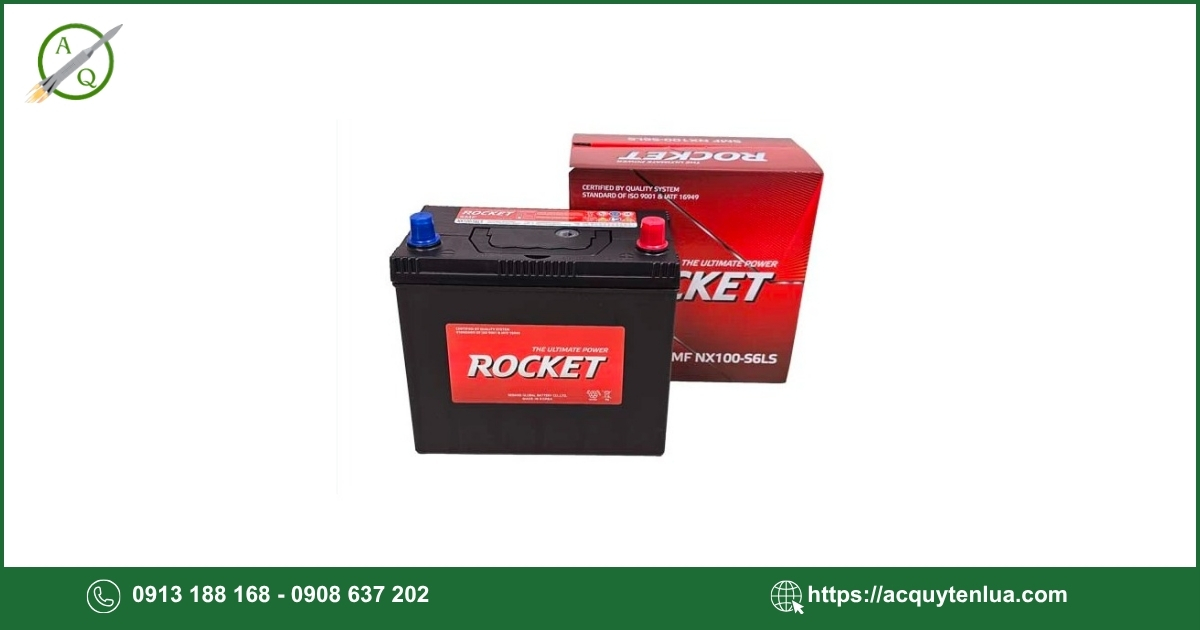 Bình ắc quy ROCKET NX100-S6LS