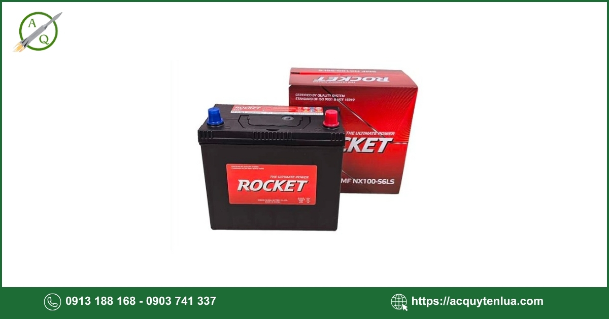 Bình ắc quy ROCKET NX100-S6LS