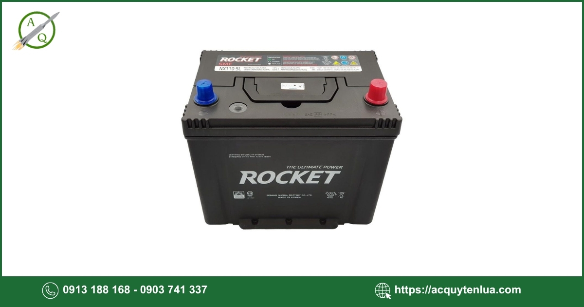 Bình ắc quy ROCKET NX110-5L