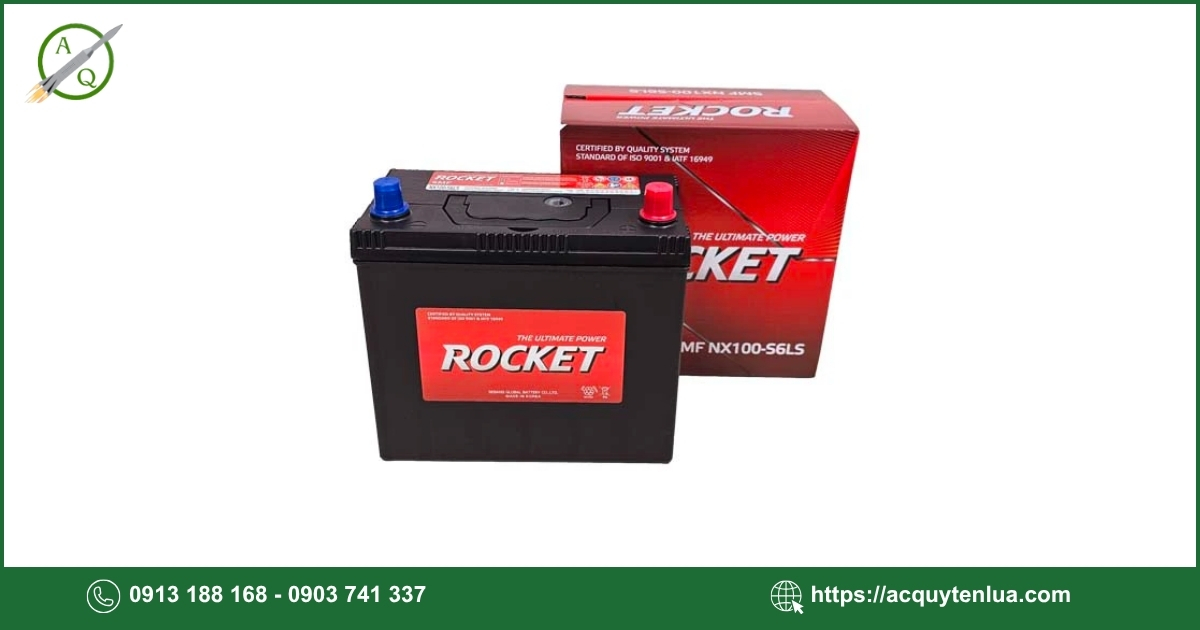 Bình ắc quy ROCKET SMF NX100-S6L