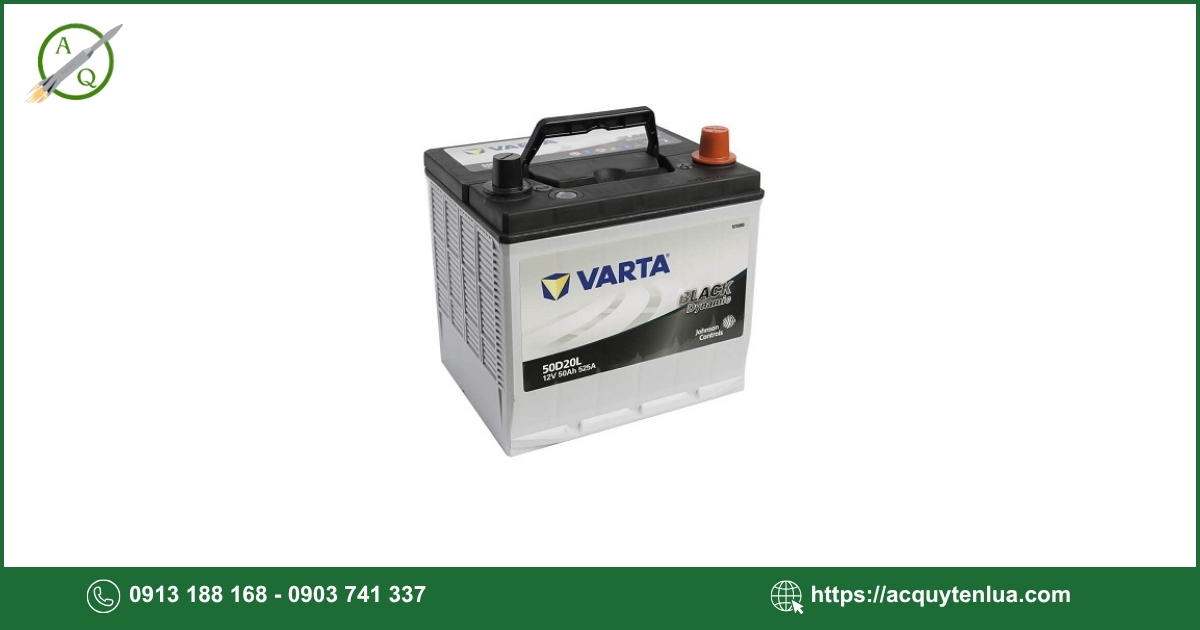 Bình ắc quy VARTA - 55066 (DIN 50)