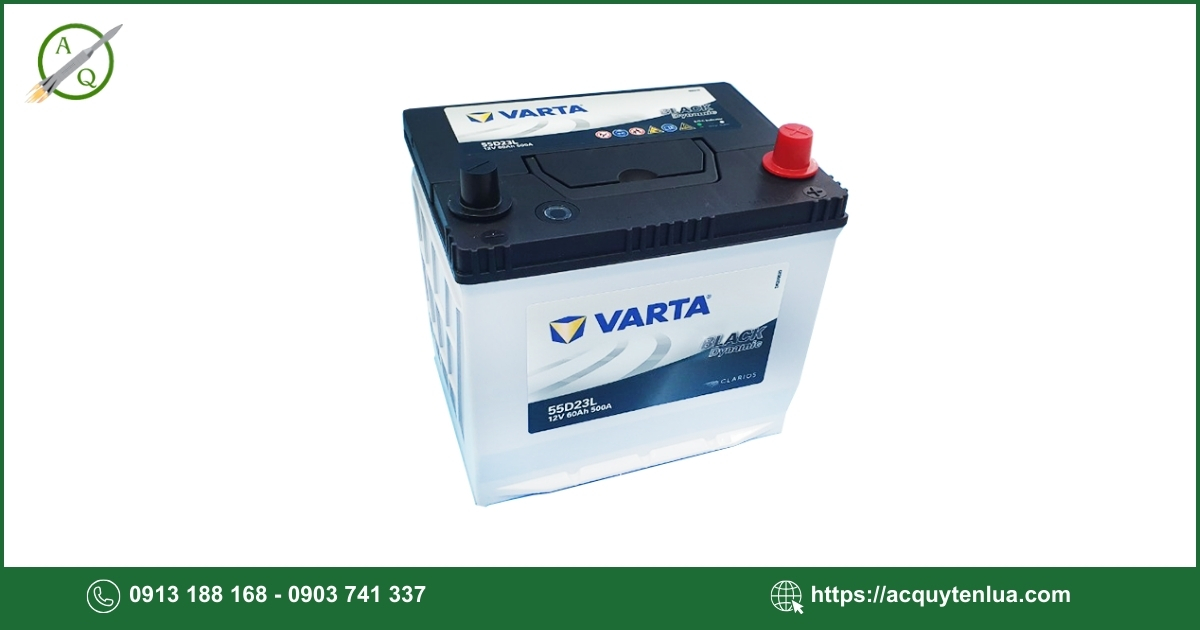 Bình ắc quy VARTA - 55D23L/R