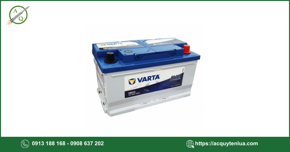 Bình ắc quy VARTA - 58014 (DIN 80)