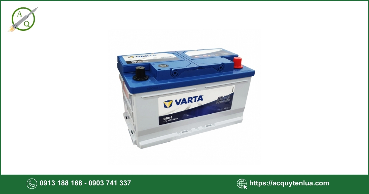 Bình ắc quy VARTA - 58014 (DIN 80)