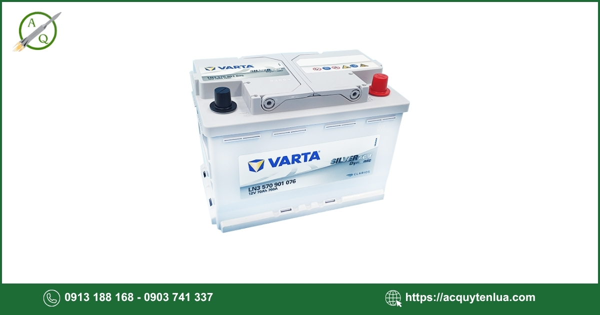Bình ắc quy VARTA - AGM LN3 ( DIN70 )