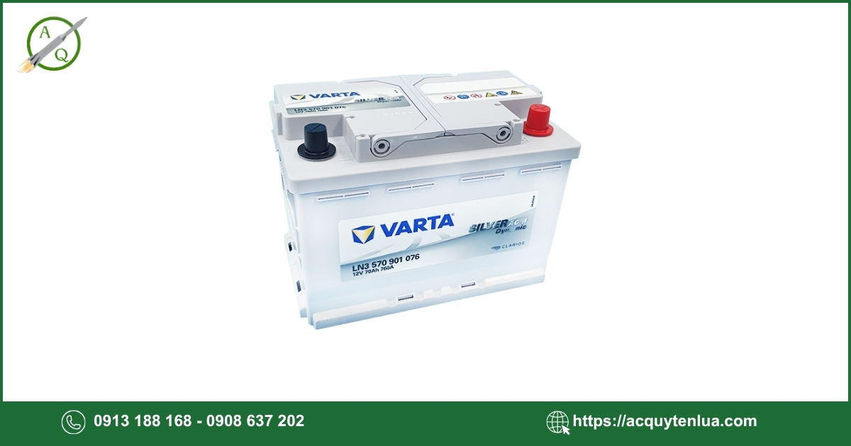 Bình ắc quy VARTA - AGM LN3 ( DIN70 )