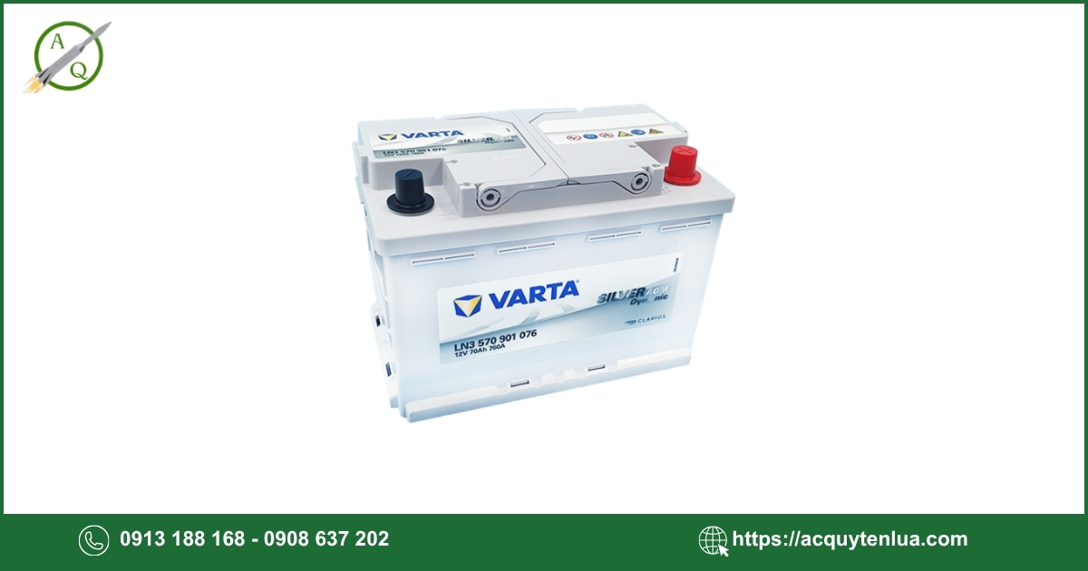 Bình ắc quy VARTA - AGM LN3 (DIN70)
